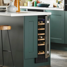 Load image into Gallery viewer, CDA 20 Bottle Single Temperature - Zone - Wine Fridge - Freestanding/Built In - Wine Cooler - 326mm Wide - FWC304SS - Stainless Steel