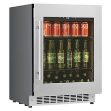 Load image into Gallery viewer, CELLA - 119 Cans - Drinks Fridge - Built In/Undercounter - Single Temperature Zone - Stainless Steel - 595mm Wide - BV34-SSH - Chilled Solution