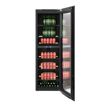 Load image into Gallery viewer, CELLA - 119 Cans - Drinks Fridge - Integrated - Single Temperature Zone - Black - 595mm Wide - BV96B-TO - Chilled Solution