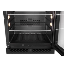 Load image into Gallery viewer, CELLA - 141 Cans - Freestanding Or Under Counter - 127L Beverage Cooler - Single Zone Drinks Fridge - 595mm Wide - BV46S-BLACK - Chilled Solution