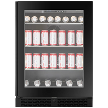 Load image into Gallery viewer, CELLA - 141 Cans - Freestanding Or Under Counter - 127L Beverage Cooler - Single Zone Drinks Fridge - 595mm Wide - BV46S-BLACK - Chilled Solution