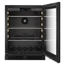Load image into Gallery viewer, CELLA - 141 Cans - Freestanding Or Under Counter - 127L Beverage Cooler - Single Zone Drinks Fridge - 595mm Wide - BV46S-BLACK - Chilled Solution