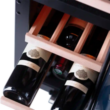 Load image into Gallery viewer, Pevino Majestic 17 bottles - Duel Zones - Wine Cooler - Black Glass Front Door - Built In - Wine Fridge - PNG20D-HHB - 295mm Wide