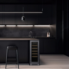 Load image into Gallery viewer, Montpellier - 19 Bottle - Single Zone - Built-In Wine Cooler – 295mm Wide with Beech Wood Shelves WC19X - chilledsolution