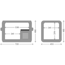 Load image into Gallery viewer, Dometic CFX5 55 - Electric Coolbox - Single Zone Compressor - 720mm Wide - 97000050783 - Chilled Solution