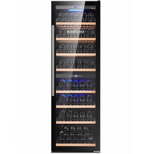 Load image into Gallery viewer, BODEGA43 - 180 Bottle - Dual Zone - Freestanding Wine Cooler - 595mm Wide - Black - B43180