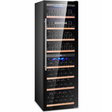 Load image into Gallery viewer, BODEGA43 - 180 Bottle - Dual Zone - Freestanding Wine Cooler - 595mm Wide - Black - B43180