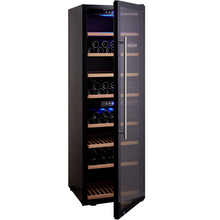 Load image into Gallery viewer, BODEGA43 - 180 Bottle - Dual Zone - Freestanding Wine Cooler - 595mm Wide - Black - B43180