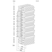 Load image into Gallery viewer, Liebherr WSbli 7731 GrandCru Selection - 324 Bottles - Single Temperature Zone - Wine Cooler - Black Door - Freestanding/Built In - Wine Aging Cabinet - 747mm Wide - Chilled Solution