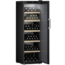 Load image into Gallery viewer, Liebherr WSbli 5231 GrandCru Selection - 229 Bottles - Freestanding - Single Temperature Zone - Wine Aging Cabinet - Solid Black Door - Wine Cooler - 597mm Wide - Chilled Solution