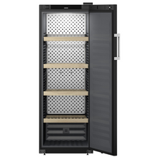 Load image into Gallery viewer, Liebherr WSbli 5031 GrandCru Selection - 196 Bottles - Freestanding - Single Temperature Zone - Solid Black Door - Wine Cooler - 597mm Wide