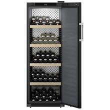 Load image into Gallery viewer, Liebherr WSbli 5031 GrandCru Selection - 196 Bottles - Freestanding - Single Temperature Zone - Solid Black Door - Wine Cooler - 597mm Wide