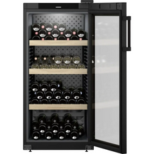 Load image into Gallery viewer, Liebherr WPbl 4201 GrandCru - Freestanding - Wine Cabinet - Single Zone - 141 Bottles - Glass Door - 597mm Wide - Chilled Solution