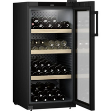 Load image into Gallery viewer, Liebherr WPbl 4201 GrandCru - Freestanding - Wine Cabinet - Single Zone - 141 Bottles - Glass Door - 597mm Wide - Chilled Solution