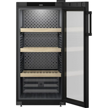 Load image into Gallery viewer, Liebherr WPbl 4201 GrandCru - Freestanding - Wine Cabinet - Single Zone - 141 Bottles - Glass Door - 597mm Wide - Chilled Solution