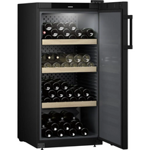 Load image into Gallery viewer, Liebherr WPbl 4201 GrandCru - Freestanding - Wine Cabinet - Single Zone - 141 Bottles - Solid Black Door - 597mm Wide - Chilled Solution