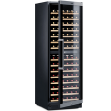 Load image into Gallery viewer, Dometic C154F – Freestanding | Built In Wine Cooler – 595mm Wide – 154 Bottles – Black Glass Finish – Dual Temperature Zone – Wine Fridge – 9620000641 | Chilled Solution