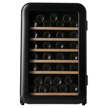 Load image into Gallery viewer, Cavecool Retro Apatite - 49 bottle - Single Zone - Wine Fridge - Freestanding - 550mm Wide - Black -   CC130SB - Chilled Solution
