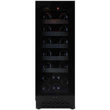 Load image into Gallery viewer, Pevino NG - Single Zone Wine Cooler - Built In Wine Fridge - Black glass front - 295mm Wide - 20 Bottles - PNG20S-HHB - chilledsolution
