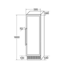 Load image into Gallery viewer, CDA 117 Bottle - Dual Zone - Freestanding/Built-In Wine Cooler - 595mm Wide - FWC881BL - Black
