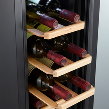 Load image into Gallery viewer, Cavin Northern Collection 14 Black - Freestanding Wine Cooler - Single Zone - 273mm Wide - NC-14B