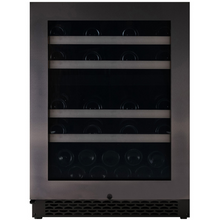 Load image into Gallery viewer, Pevino - PNG46D-HHBS - Built in Wine cooler / Wine Fridge - 39 bottles - Dual zones - Black steel - 595mm Wide - chilledsolution