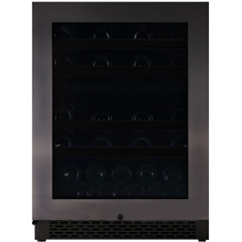 Load image into Gallery viewer, Pevino - PNG46D-HHBS - Built in Wine cooler / Wine Fridge - 39 bottles - Dual zones - Black steel - 595mm Wide - chilledsolution