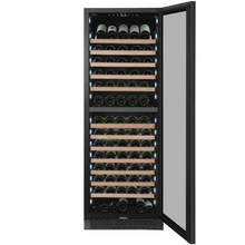 Load image into Gallery viewer, Pevino PNG180D-HHB Wine Fridge - Dual Zone Wine Cooler - 150 Bottles - Black glass front - 595mm Wide - chilledsolution