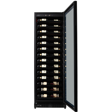 Load image into Gallery viewer, Pevino BPI58S-HHBI - 54 bottles - built in or freestanding wine cooler - single zone wine fridge - Black - 595mm wide - chilledsolution