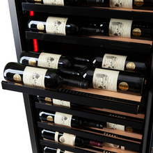 Load image into Gallery viewer, Pevino BPI58S-HHBI - 54 bottles - built in or freestanding wine cooler - single zone wine fridge - Black - 595mm wide - chilledsolution