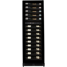 Load image into Gallery viewer, Pevino BI 96 Bottles - Built In / Freestanding Wine Cooler - Dual Zone Wine Cabinet - Black - 595mm Wide - PBI100D-HHB - chilledsolution