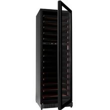Load image into Gallery viewer, Pevino BI 96 Bottles - Built In / Freestanding Wine Cooler - Dual Zone Wine Cabinet - Black - 595mm Wide - PBI100D-HHB - chilledsolution