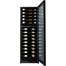 Load image into Gallery viewer, Pevino BI 96 Bottles - Built In / Freestanding Wine Cooler - Dual Zone Wine Cabinet - Black - 595mm Wide - PBI100D-HHB - chilledsolution