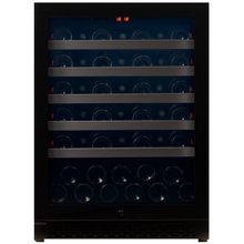 Load image into Gallery viewer, Pevino PNG46S-HHB Wine Fridge - 46 bottle - Single zone - Built In - wine cooler - 595mm - Black glass front - chilledsolution