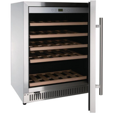 Load image into Gallery viewer, Products Polar G-Series - Undercounter Wine Fridge - Single Zone Wine Cooler - 51 Bottle - 595mm Wide - Stainless Steel - GG762