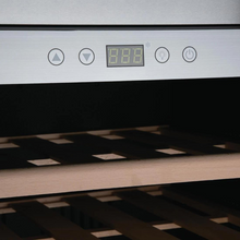 Load image into Gallery viewer, Products Polar G-Series - Undercounter Wine Fridge - Single Zone Wine Cooler - 51 Bottle - 595mm Wide - Stainless Steel - GG762