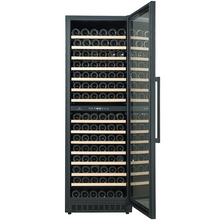 Load image into Gallery viewer, CaveCool Affection Onyx - Freestanding / Built In Wine Cooler - 171 bottles - Dual zone Wine Fridge  - Black - 595mm Wide - CC428DB - chilledsolution