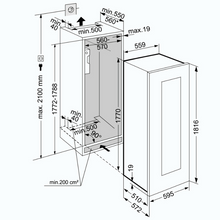 Load image into Gallery viewer, Liebherr EWTgb 3583 Vinidor Back - Integrated - Wine Cabinet - Dual Zone - 83 Bottles - 560mm Wide - chilledsolution