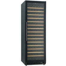 Load image into Gallery viewer, CaveCool Affection Onyx - Single Zone Wine Cooler - Freestanding or Built In Wine Fridge - 171 bottles - Black - 595mm Wide - CC428SB - chilledsolution