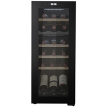 Load image into Gallery viewer, Cavin Northern Collection 18 - Freestanding Wine Cooler - Dual Zone - 18 Bottles - 345mm Wide - Black - NC-18B