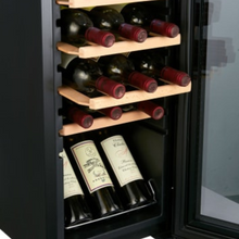 Load image into Gallery viewer, Cavin Northern Collection 27 - Freestanding Wine Cooler - Dual Zone - 27 Bottles - Black - 	345mm Wide - NC-27B