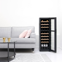 Load image into Gallery viewer, Cavin Northern Collection 27 - Freestanding Wine Cooler - Dual Zone - 27 Bottles - Black - 	345mm Wide - NC-27B
