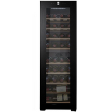 Load image into Gallery viewer, Cavin Northern Collection 39 Black - Freestanding Wine Cooler - Dual Zone Temperature - 400mm Wide - 39 Bottles - Black - 	NC-39B