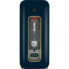 Load image into Gallery viewer, CDA Nancy Dark Skies Retro - 13 Bottle - Freestanding Drinks Cooler - Single Temperature Zone - Wine Cooler - Blue - 36cm Wide - Chilled Solution
