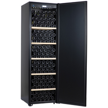 Load image into Gallery viewer, CaveCool Passion Mica - Freestanding Wine Cooler - 248 bottles - Single Zone Wine Fridge - Black Solid Door - 595mm Wide - CC248S-GD-1
