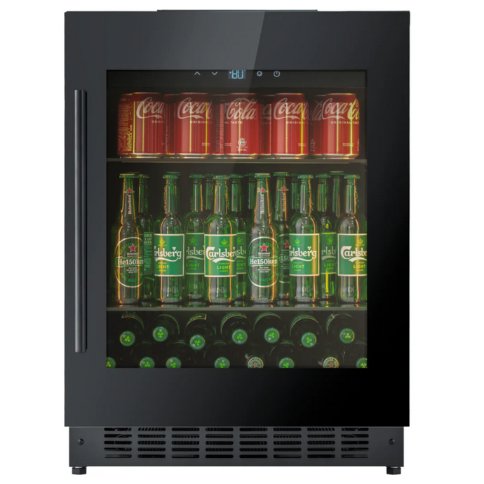 CELLA - 119 Cans - Drinks Fridge - Built In/Undercounter - Single Temperature Zone - 595mm Wide - BV34-BH - Chilled Solution
