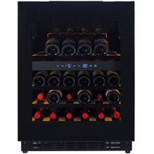 Load image into Gallery viewer, CELLA - 36 Bottle - Wine Fridge - Built In/Under counter - Dual Temperature Zone - Black - 597mm Wide - W34B-TO - Chilled Solution
