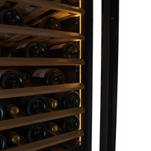 Load image into Gallery viewer, CELLA - 96 Bottle - Wine Fridge - Integrated Wine Cooler - Dual Temperature Zone - Black - 595mm Wide - W96B-TO - Chilled Solution
