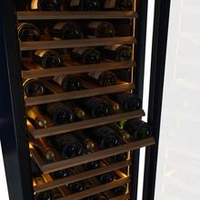 Load image into Gallery viewer, CELLA - 96 Bottle - Wine Fridge - Integrated Wine Cooler - Dual Temperature Zone - Black - 595mm Wide - W96B-TO - Chilled Solution
