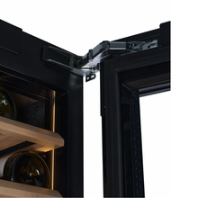 Load image into Gallery viewer, CELLA - 96 Bottle - Wine Fridge - Integrated Wine Cooler - Dual Temperature Zone - Black - 595mm Wide - W96B-TO - Chilled Solution

